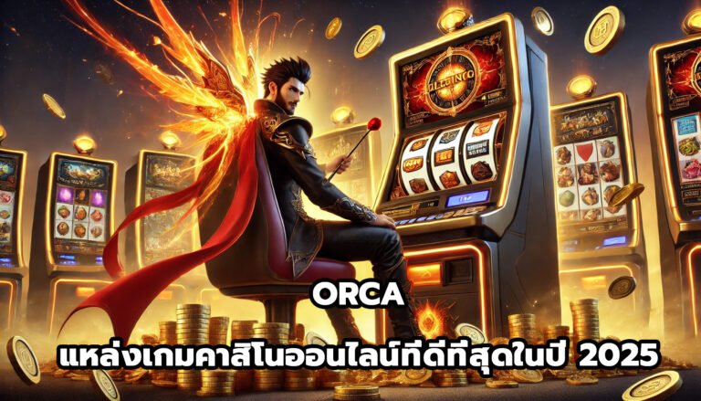 ORCA แหล่งเกมคาสิโนออนไลน์ที่ดีที่สุดในปี 2025-10