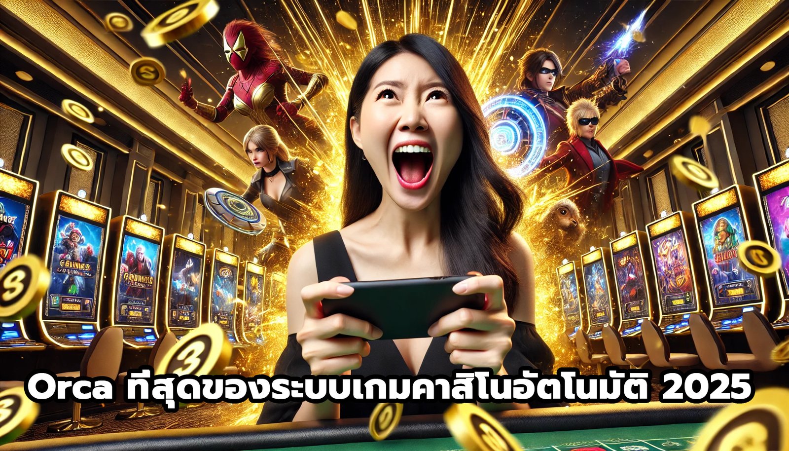 Orca ที่สุดของระบบเกมคาสิโนอัตโนมัติ 2025-11