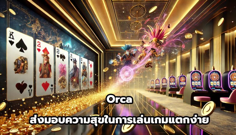 Orca ส่งมอบความสุขในการเล่นเกมออนไลน์ที่แตกง่าย-9